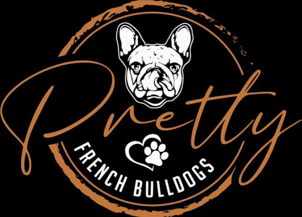 Pretty French Bulldogs Logo